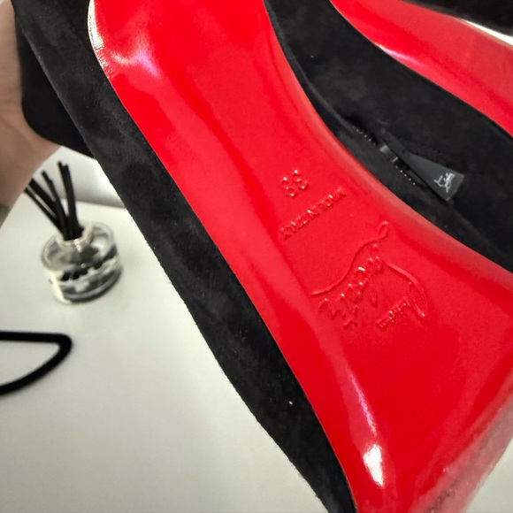 Louboutin So kate suede black booties - Picture 8 of 10
